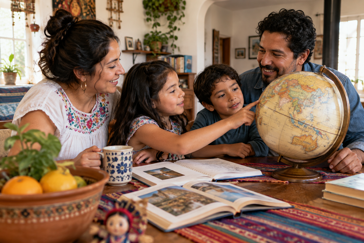 Criar niños biculturales con orgullo y curiosidad