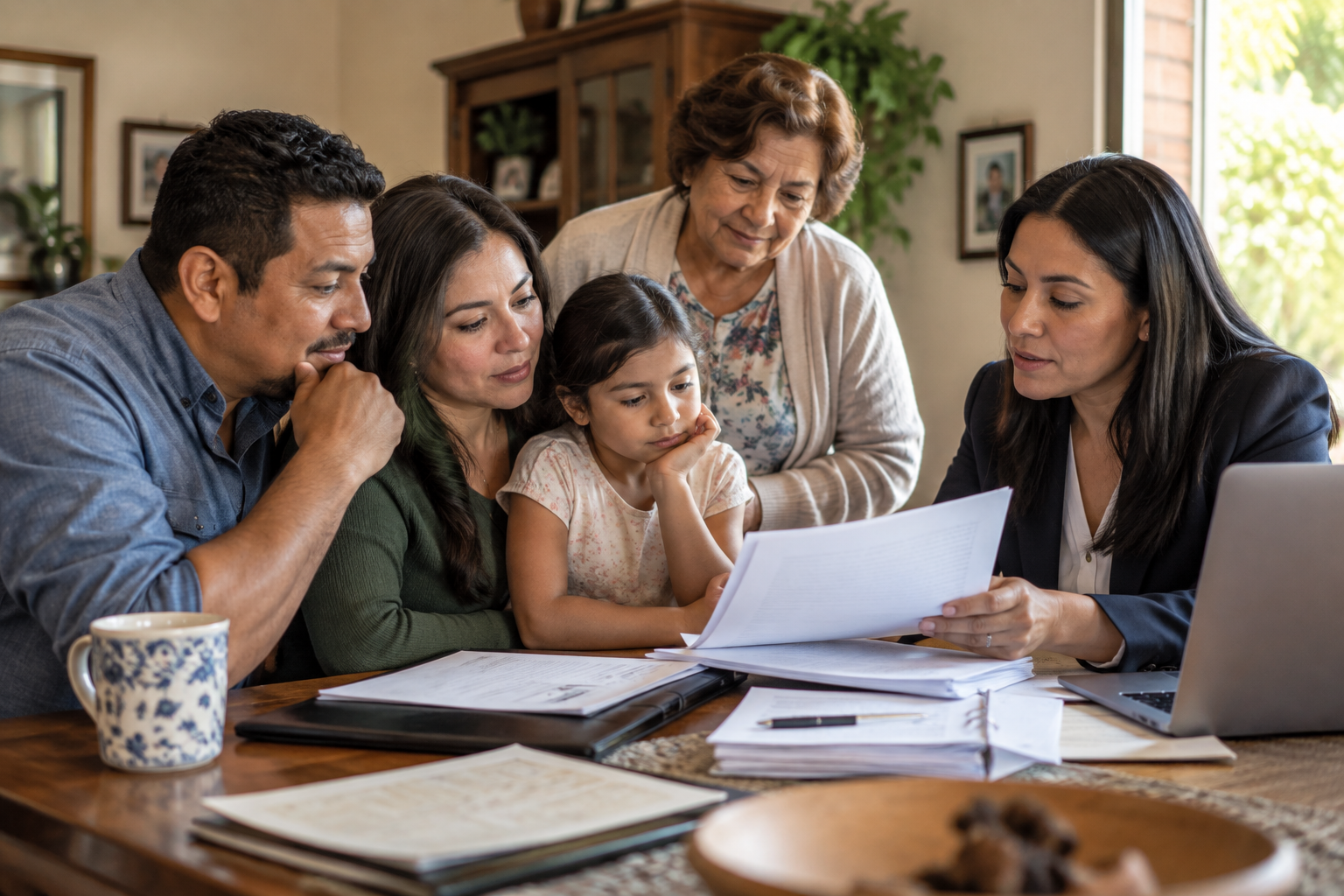 Poderes, testamentos y documentos familiares esenciales